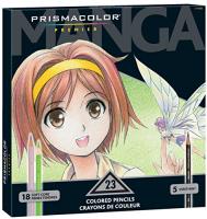 Prismacolor 1774800 Premier Colored Pencils, Manga Colors, 23-Count