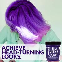 Punky Violet Semi Permanent Conditioning Hair Colo