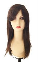Foreign Holics Full Head Front Free Part Styling Hair Wig For Women wigs (Natural Brown)