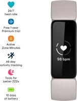 Fitbit Inspire 2 Health & Fitness Tracker with a Free 1-Year Fitbit Premium Trial, 24/7 Heart Ra