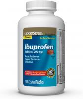 GoodSense Ibuprofen Tablets, 200 mg, Pain Reliever and Fever Reducer, 500 Count, Temporarily Relieve