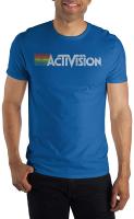 Activision Vintage Logo Men's Royal Blue T-Shirt ,