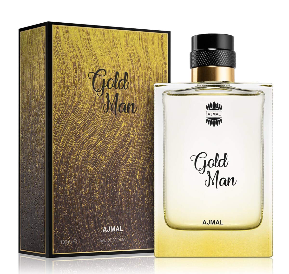 Gold Man EDP Perfume by Ajmal 100ml Radiant Aura Essence