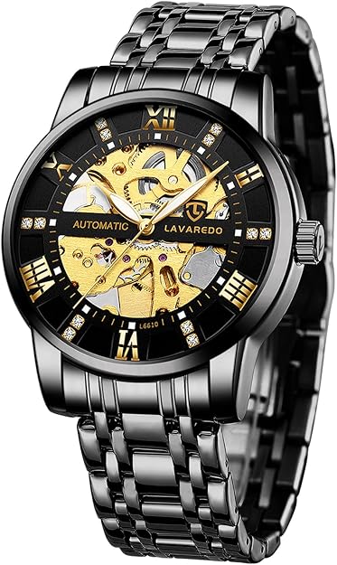 Original ALPS Skeleton Luxury Mechanical Watch for