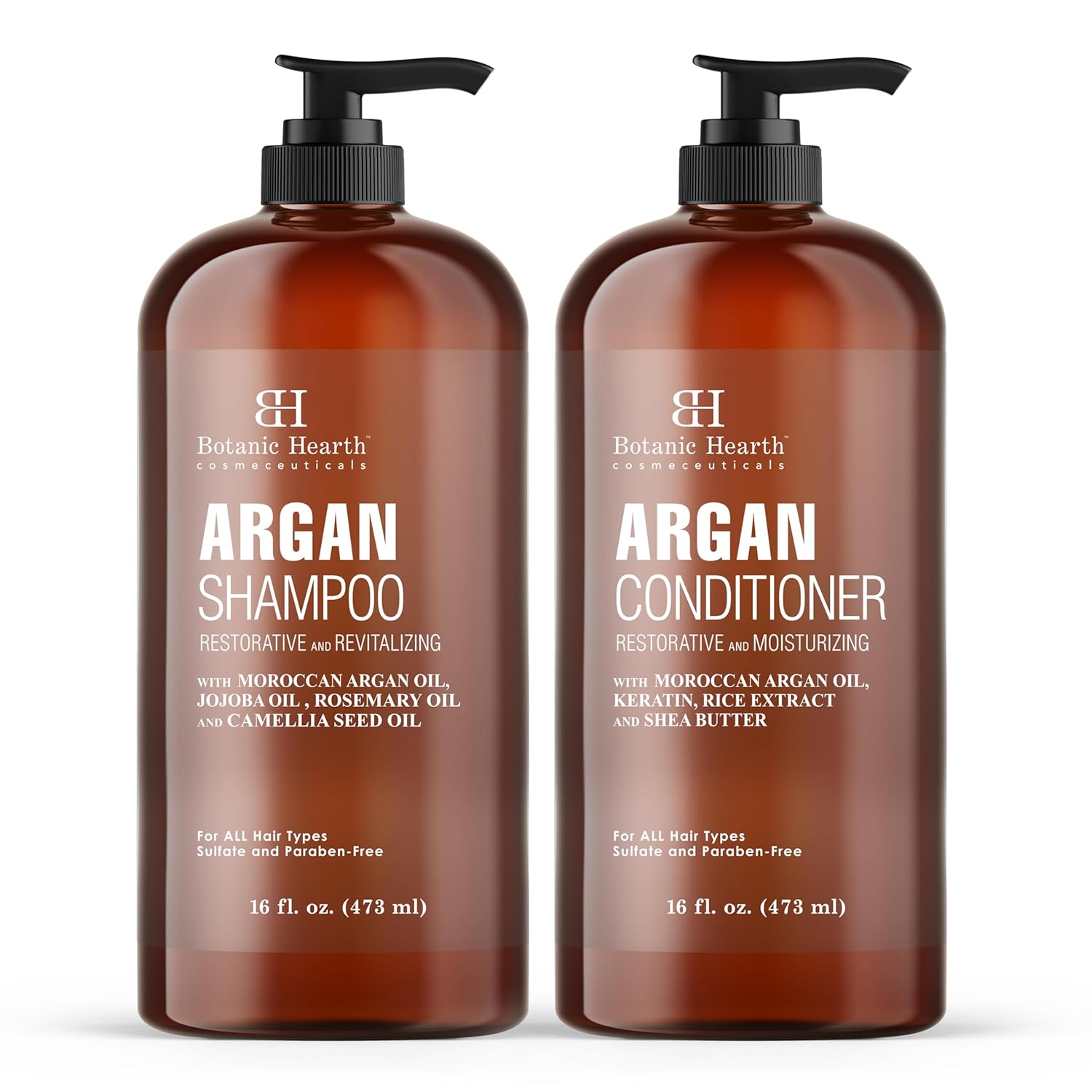 BOTANIC HEARTH Argan Oil Shampoo and Conditioner S&hellip;