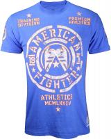 American Fighter Men s Ozark 50/50 Graphic T-Shirt-2XL Cobalt Blue