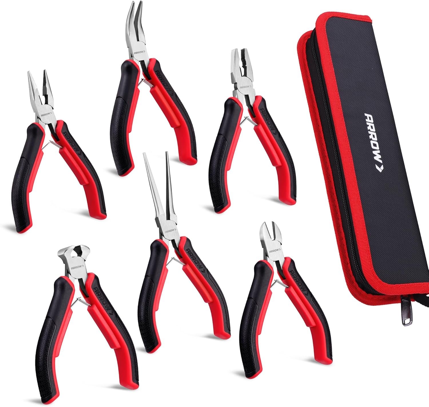 ARROW 6PCS Precision Pliers Set Model AP