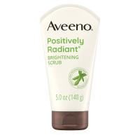 Aveeno Positively Radiant Skin Brightening Exfoliating Daily Facial Scrub - 5 Oz (140g)