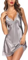 Avidlove Women Lingerie Satin Lace Chemise Nightgo
