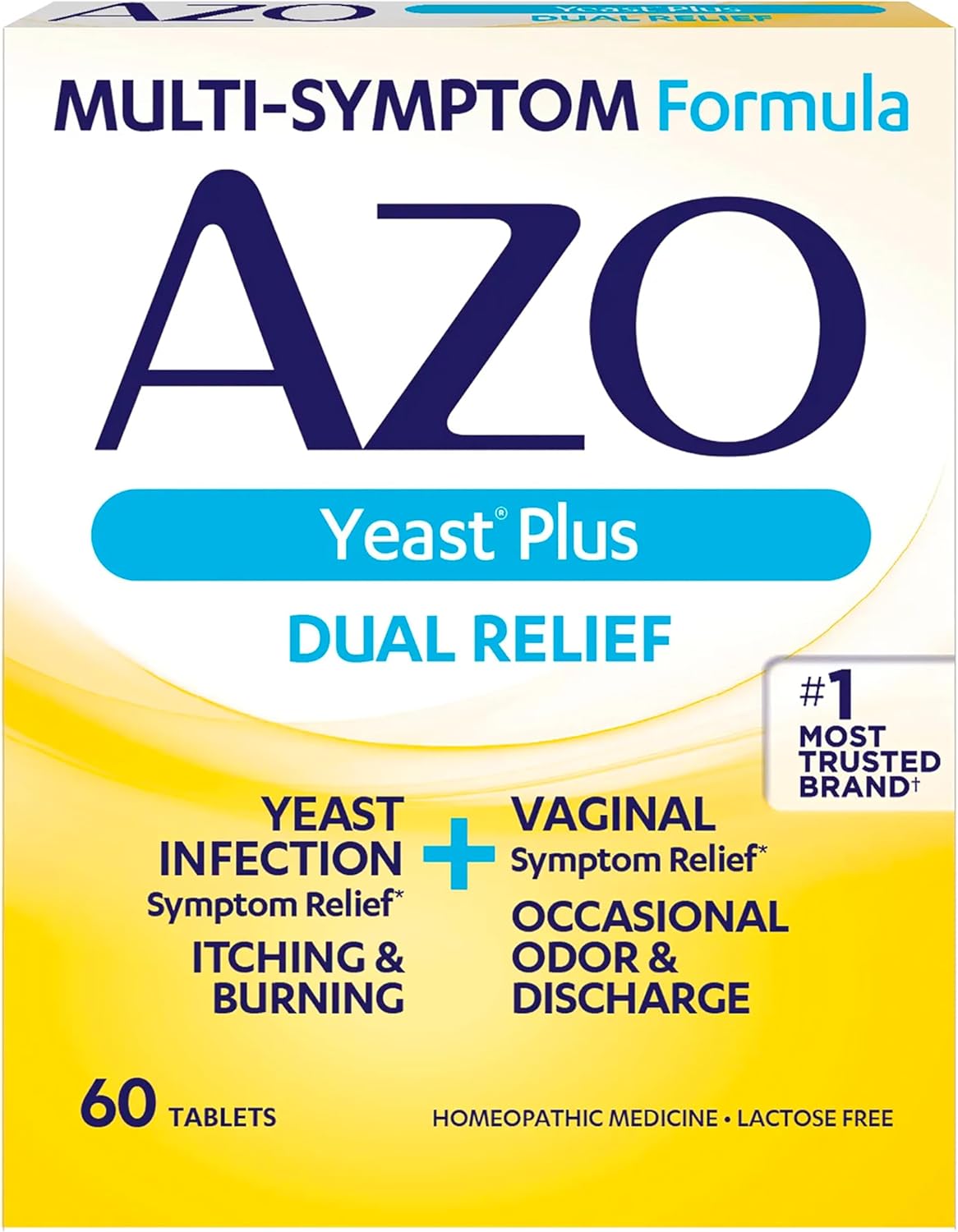 AZO Yeast Plus Relief Tablets - Fast Vaginal Itch &hellip;