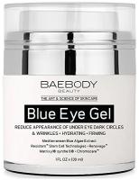 BAEBODY Beauty Blue Eye Gel for Appearance of Dark Circles & Wrinkles - 1Floz (30ml)