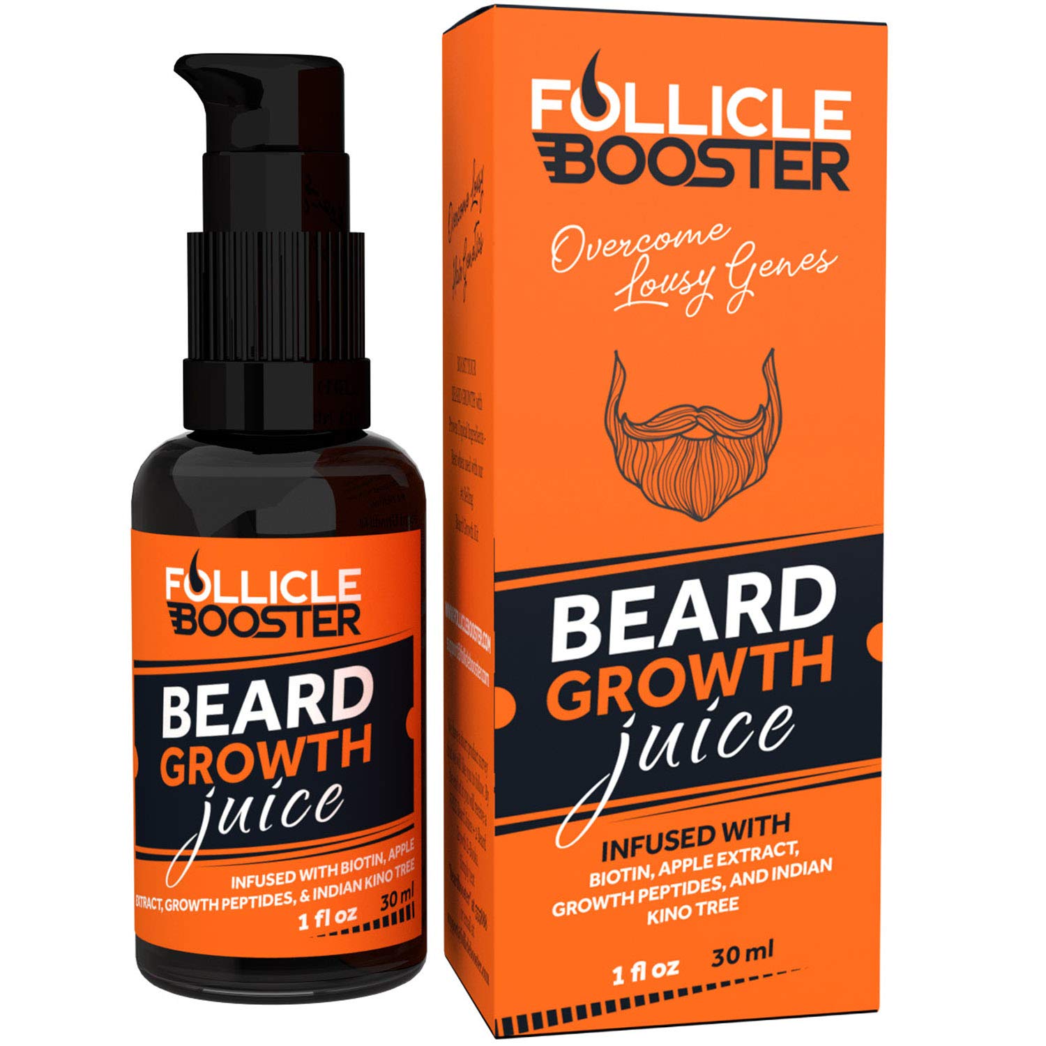 Natural Beard Growth Oil with Biotin & Capilia&hellip;