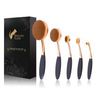 Beauty Kate Professional Oval Makeup Brushes Set 5&hellip;