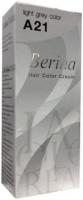 Berina Light Gray Hair Dye A21 Hair Color Cream, Glamor Color Hair Dye - Light Grey