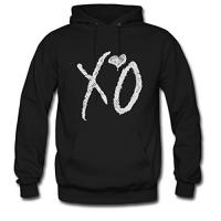 Booster Women s and Men s The weeknd Xo custom hoodies Pullover L Black