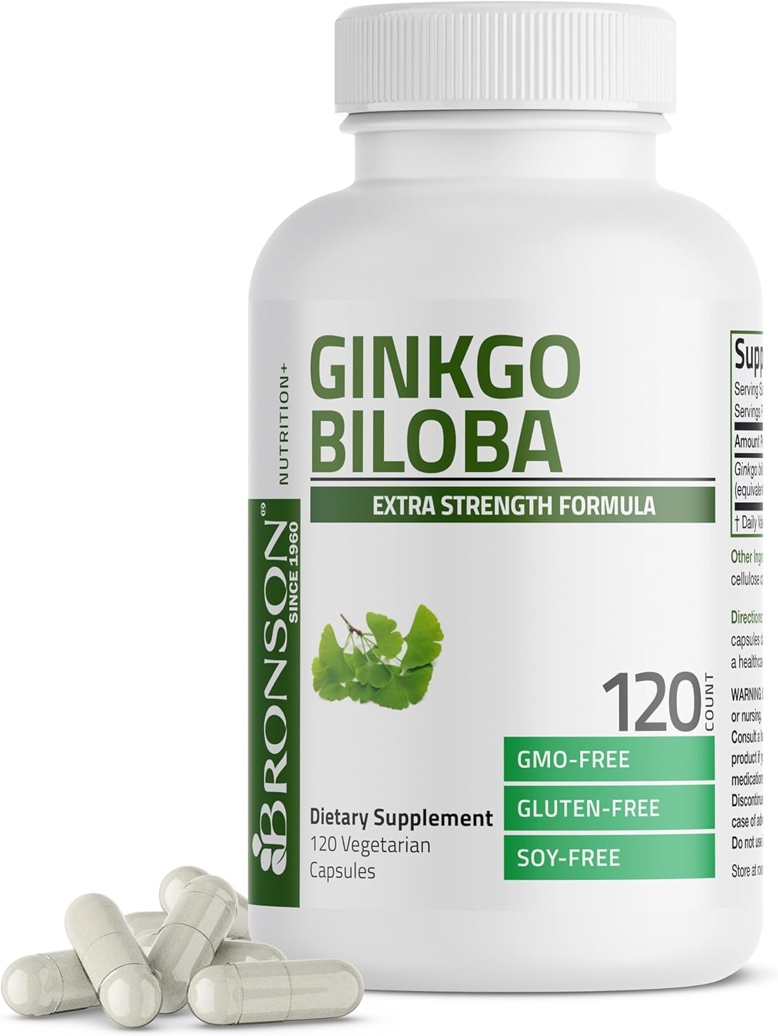 Bronson Ginkgo Biloba Extra Strength – Advanced 