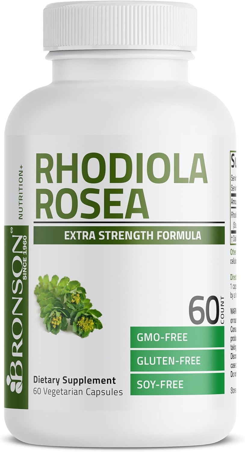 Bronson Rhodiola Rosea 1000mg Adaptogeni
