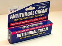 Budpak 2% Miconazole Anti Fungal Cream, Pack of 6 - 0.5 Oz (14g)