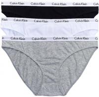 Calvin Klein Women's Carousel Bikini Panty, Black/…
