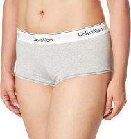 Calvin Klein Women s Modern Cotton Short, Grey Heather, Small