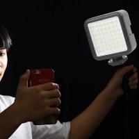 Camera LED Fill Light,800LM 6000K Color Temperature Mini Photography Video Light Lamp Panel with Mou