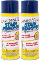 Campanelli's Professional Formula Pet & Carpet Stain Remover Foam Spray Pack of 2- 15oz (425g)