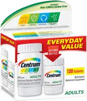 Centrum Adult Multivitamin/Multimineral Supplement with Antioxidants, Zinc and B Vitamins - 130 Coun