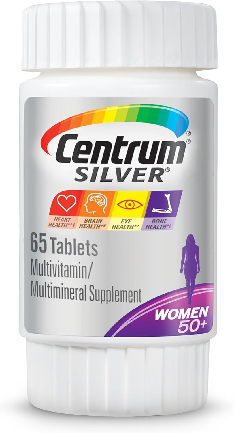 Centrum Silver Multivitamin for Women 50 Plus, Multivitamin/Multi
