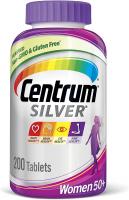 Centrum Silver Women 50+ Multivitamin/Multimineral Supplement Tablets, 200 Count
