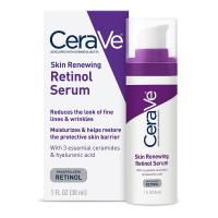 CeraVe Anti Aging Retinol Serum, Cream Serum for Smoothing Fine Lines and Skin Brightening - 1 Fl.Oz