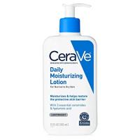 CeraVe Daily Moisturizing Lotion 12 oz with Hyaluronic Acid and Ceramides for Normal to Dry Skin