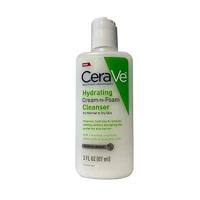 CeraVe Hydrating Facial Cleanser Travel Size Face Wash, Dry to Normal Skin - 3 Oz