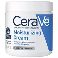 CeraVe Moisturizing Cream | Body and Face Moisturizer for Dry Skin | Body Cream with Hyaluronic Acid