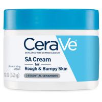 CeraVe Moisturizing Cream with Salicylic Acid | Exfoliating Body Cream with Lactic Acid, Hyaluronic 