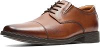 Clarks Men's Tilden Cap Oxford, Size 8 - Dark Tan …