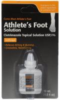 Clotrimazole Clotrimazole, Af Antifungal Athletes Foot Topical Solution 1% - 0.3Fl.Oz (10ml)