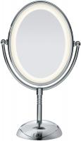 Conair Oval Shaped LED Double-Sided Lighted Makeup Mirror; 1x/7x magnification; Polished Chrome Fini