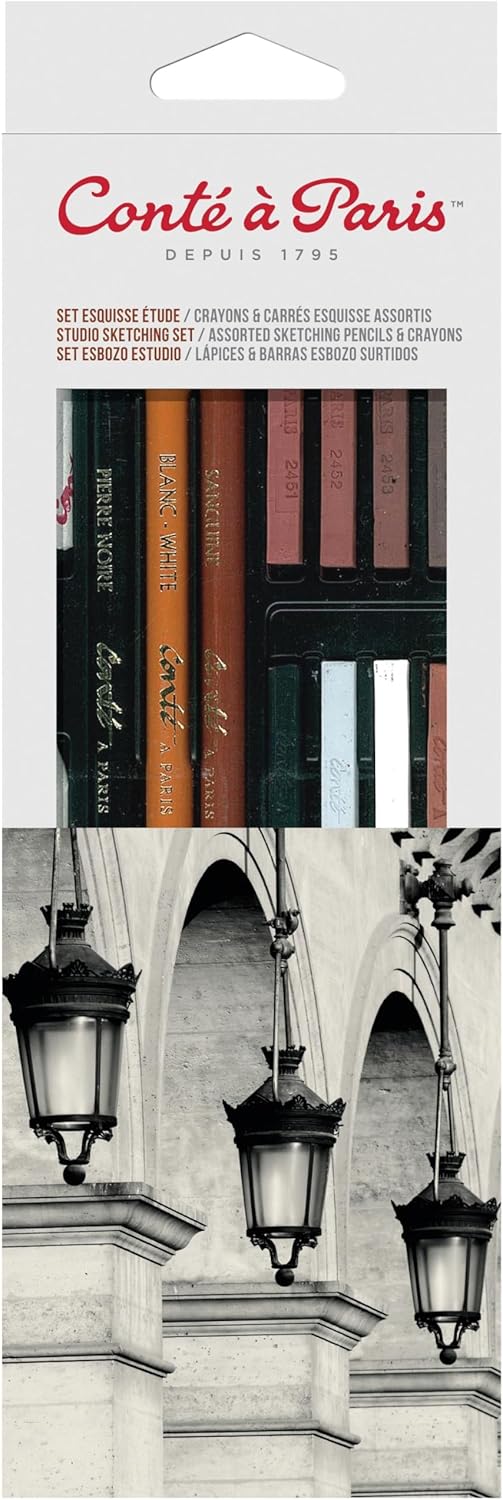 Conté à Paris Studio Sketch Set – Premium 18-P&hellip;