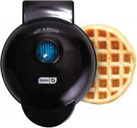 Dash Mini Waffle Maker Hash Browns, Keto Chaffles - Red, DMW001RD, Non-Stick Surfaces - 4 Inch