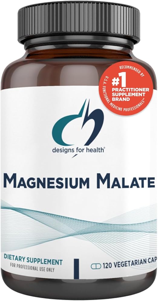 Designs for Health - Magnesium Malate, 120 Vegetar&hellip;