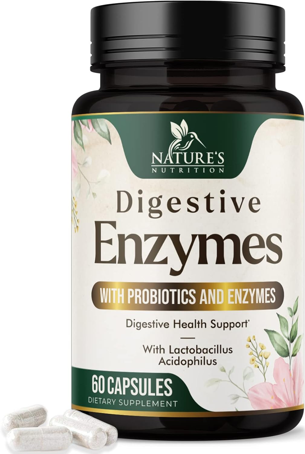 Digestive Enzymes with Probiotics and Bromelain - 
