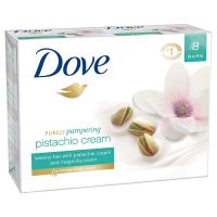 Dove Purely Pampering Beauty Bar, Pistachio Cream with Magnolia 4 oz, 8 Bar