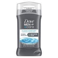 Dove Men+Care Deodorant Stick for Men Clean Comfort Aluminum Free 72-Hour Odor Protection, 30 Oz | 85g