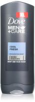 Dove Men + Care Body and Face Wash, Cool Fresh, XL (Pack of 2) - 13.5 Fl.Oz (400ml)