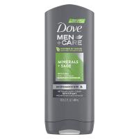 DOVE MEN + CARE Elements Body Wash for Healthier, Stronger Skin Mineral+Sage - 13.5 Fl.Oz (400ml)