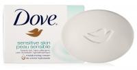 Dove Sensitive Skin Unscented Hypo-allergenic Beauty Bar - Pack of 18 - 4OZ (113g)