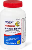 Equate Extra Strength Chewable Antacid Tablets, Original Flavor, 100 Tablets, Compare to Gaviscon