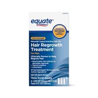 Equate - Hair Regrowth Treatment for Men with Minoxidil 5% Extra Strength, 3 Month Supply, 2 Ounce B