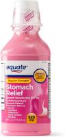 Equate - Stomach Relief, Regular Strength Pink Liquid (2X 262 mg= 525 mg) 32 fl oz (Compare to Pepto