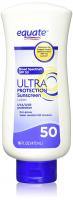 Equate Ultra Protection Sunscreen SPF 50 16oz Compare to Coppertone SPF 50 Lotion